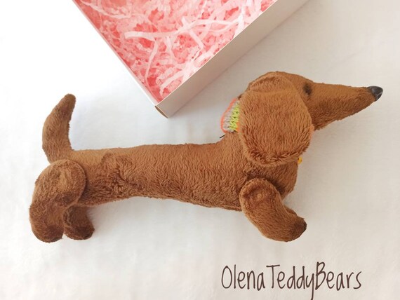 dachshund soft toy