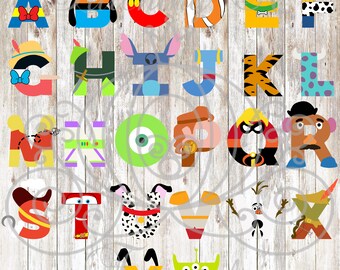 Free Free 172 Disney Letters Svg Free SVG PNG EPS DXF File