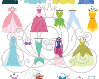 Free Free 130 Princess Dress Outline Svg SVG PNG EPS DXF File