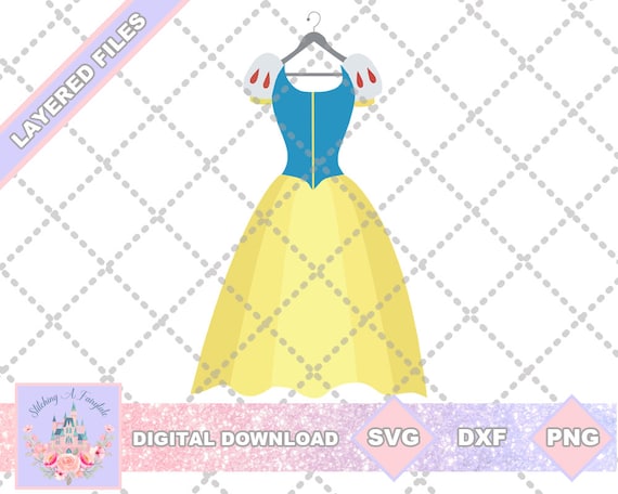 snow white dress cartoon concept edit by magicaldisneyedits on DeviantArt I saw this SUPER cursed