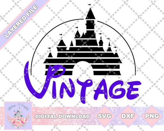 Magic Kingdom Castle Vintage 90s SVG PNG DXF Cut File Shirt - Etsy