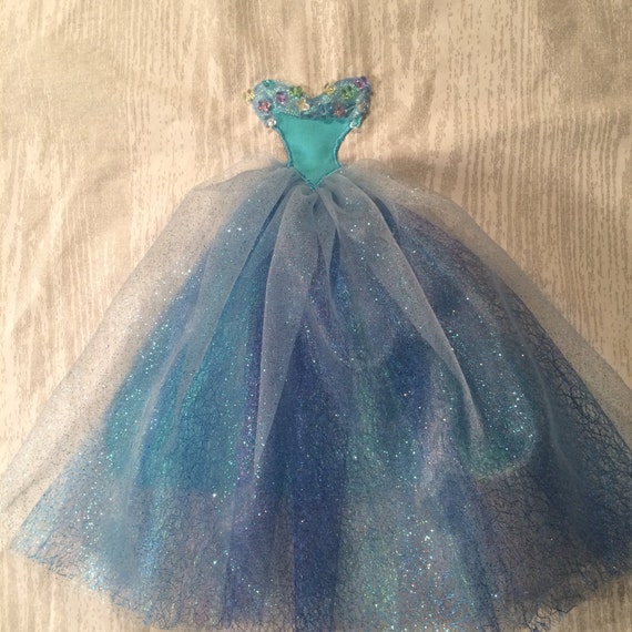 Princess Cinderella Dress Applique Pattern - Inspired by Live Action  Cinderella (2015) - Etsy