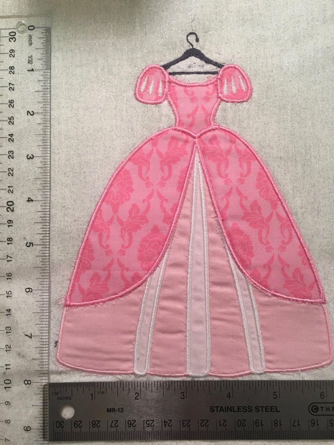 Princess Ariel Dress MACHINE Applique Pattern - Inspired by The Little  Mermaid