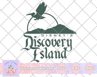 Discovery Island SVG PNG DXF gesneden bestand Shirt