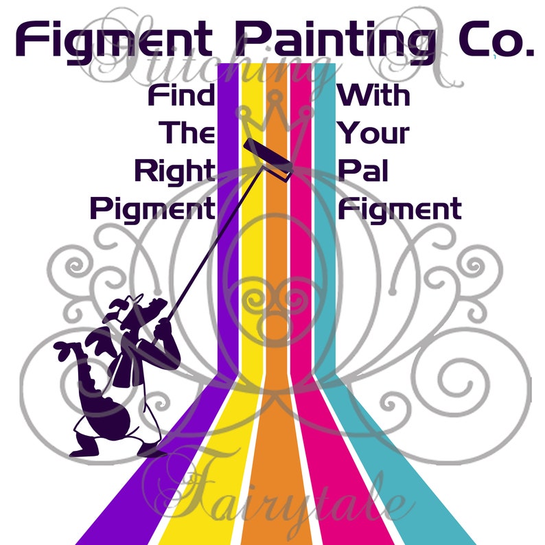 Disney EPCOT Inspired Figment Painting Co SVG PNG Cut File Shirt