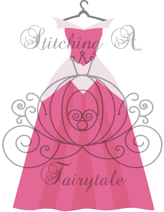 Download Disney Princess Sleeping Beauty Inspired Aurora Dress Svg Png Etsy