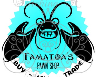 Tamatoa Svg Etsy Tamatoa Svg Etsy