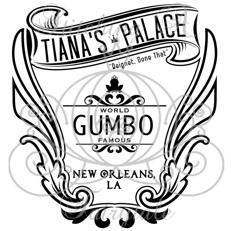 Download Clip Art Disney Princess The Frog Inspired Tiana S Palace Tiana S Place Alternate Version Svg Png Cut File Shirt Art Collectibles