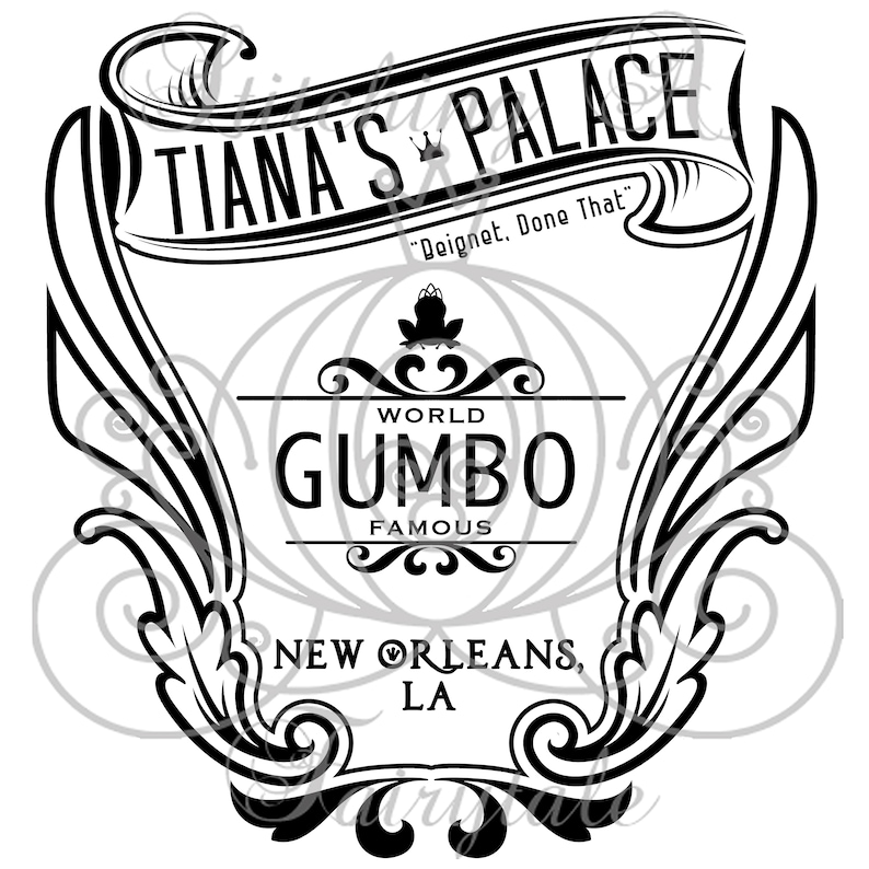 Download Clip Art Disney Princess The Frog Inspired Tiana S Palace Tiana S Place Alternate Version Svg Png Cut File Shirt Art Collectibles