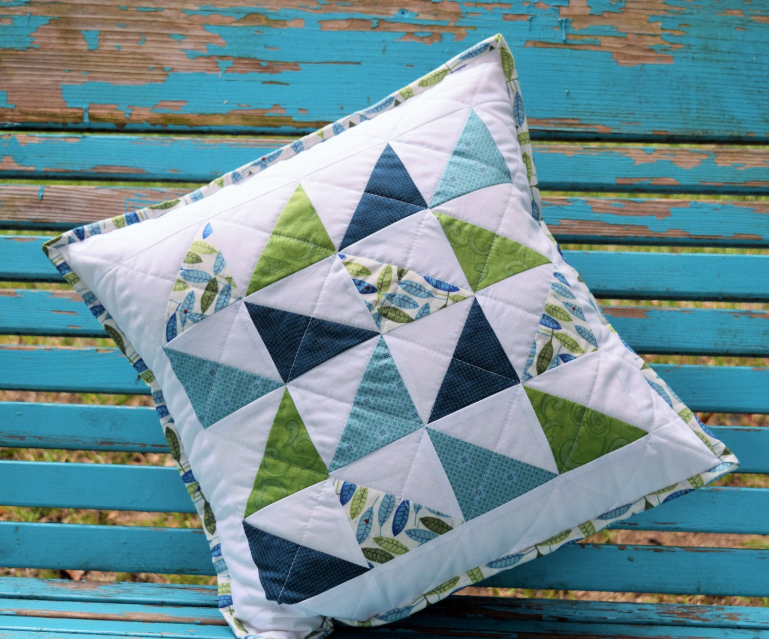 Quilted Pillow Sham Etsy