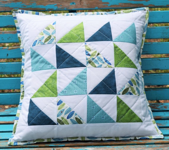 Quilted Pillow Sham Etsy