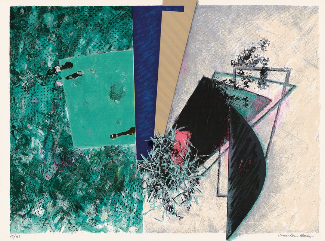 Abstract - Israeli Art - Original - Silkscreen - Serigraph - Limited ...