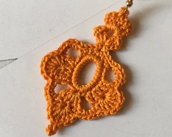 84. ONE Crochet Earrings Pattern, Crochet Earring pattern, PDF File - Crochet dangle earrings - PDF pattern for beginners, crochet earrings