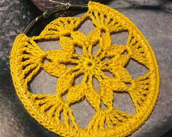 33. ONE Patrón Pendientes de Ganchillo, Patrón de pendientes, Archivo PDF - Pendientes de aro calados a crochet - PDF, patrón para crocheters avanzados