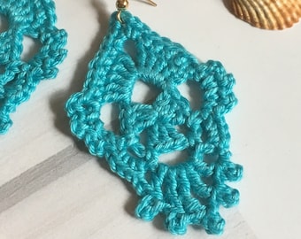 118. Crochet pattern for beginners, earrings pattern, oriental dangle earrings pattern, earrings crochet, earring pattern, crochet earring