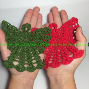 Crochet pattern of Christmas Angels - Easy pattern, Crochet Angels Tutorial