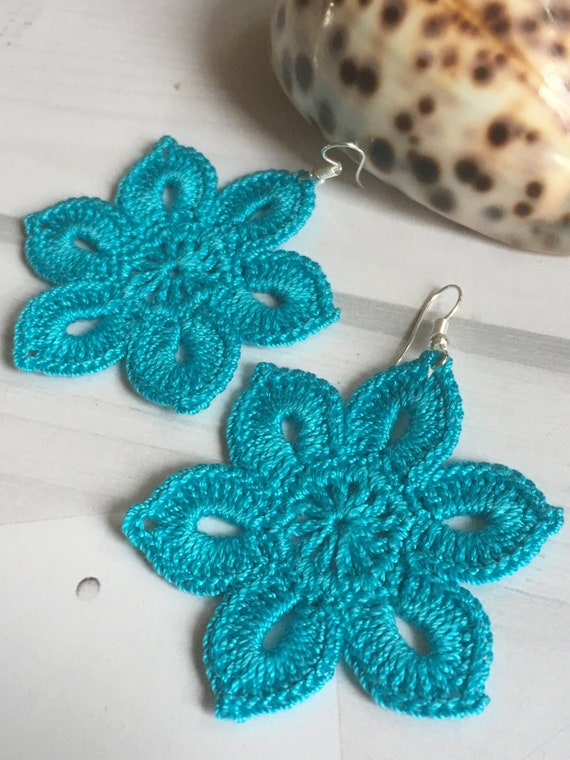 How to Make Crochet Earrings At Home Tutorial For Beginners | Diy Handmade  Stylish earrings | Crochet earrings pattern, Crochet jewelry patterns, Crochet  earrings