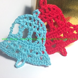 Crochet pattern of Christmas Bells - pattern for ADVANCED crocheter, Crochet Bells Tutorial