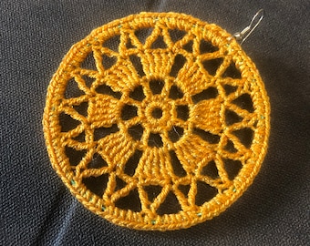 31. ONE Crochet Ohrringe Pattern, Creolen durchbrochenes Ohrringe Muster, funkelndes Modell