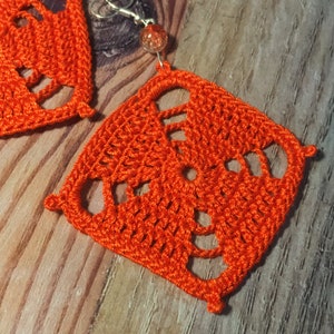 69. PDF earrins pattern, crochet earrings pattern, easy tutorial for beginners, tutorial for beginners, crochet earrings, crochet PDF