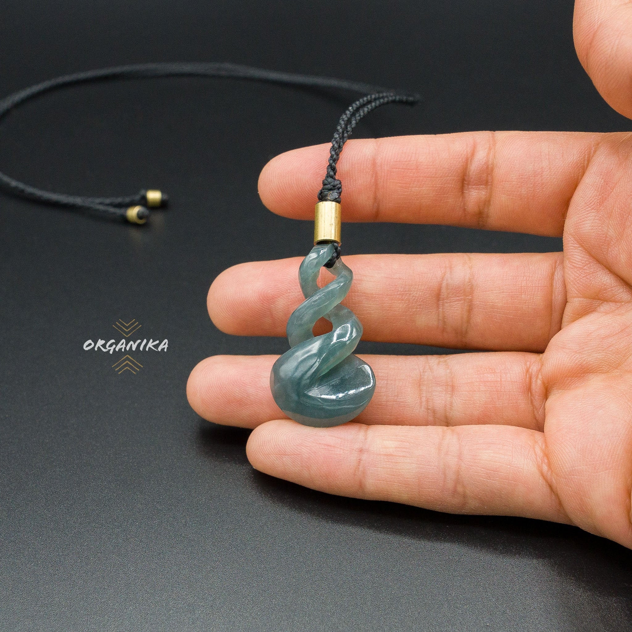 Blue 2024 jade necklaces