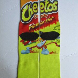 Hot Cheetos Socks Buy Any 3 Pairs Get the 4th Pair Free - Etsy