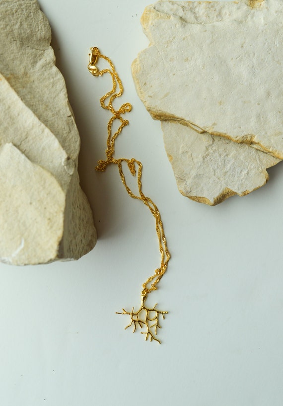High quality/Delicate Gold Tree Branch on 18K Gold Plated Etsy