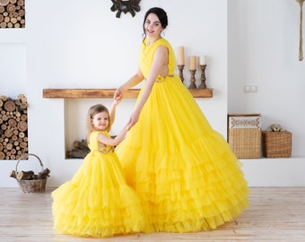 same dress for mom and baby girl