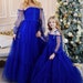Royal Blue Mother Daughter Matching Dress Dresses for - Etsy