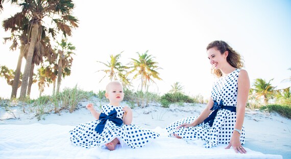 mom and daughter dresses
