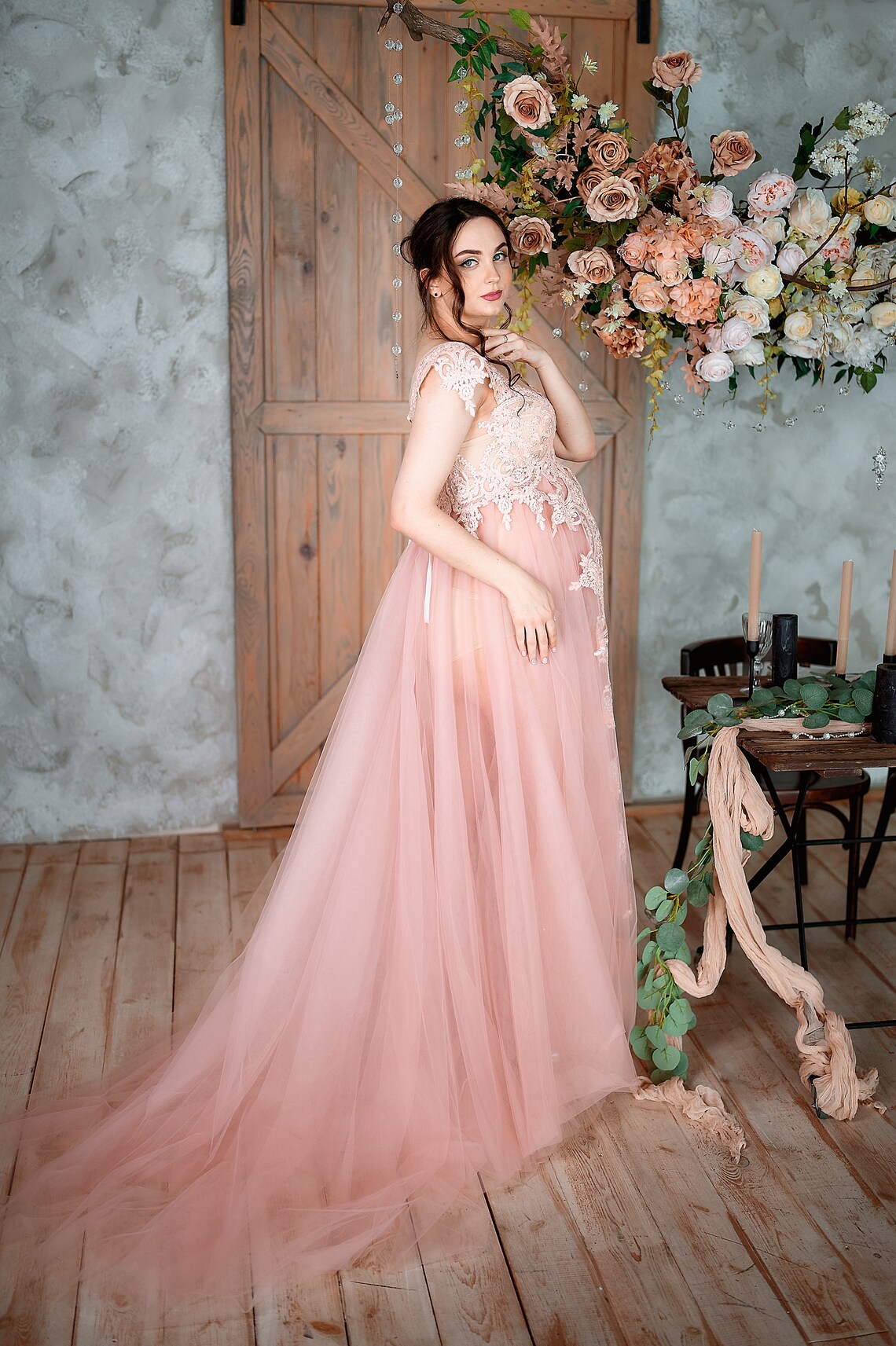 rose gold maternity