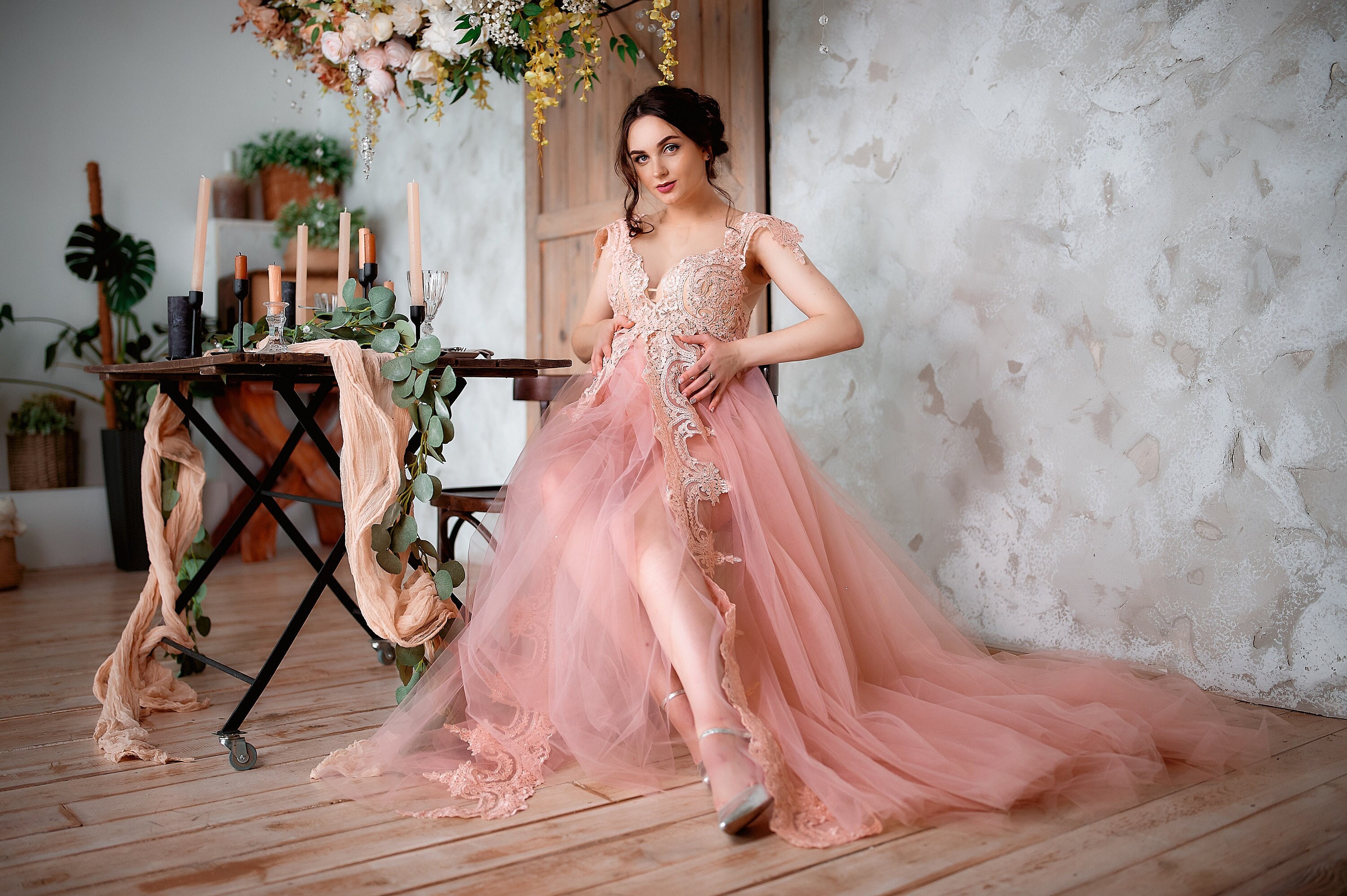 rose gold maternity