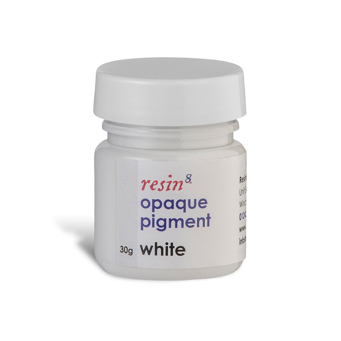 Opaque Concentrated Resin Pigment Paste White 30g Long Etsy