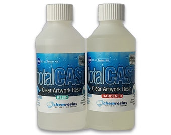 totalCAST clear artwork resin - 500g kit