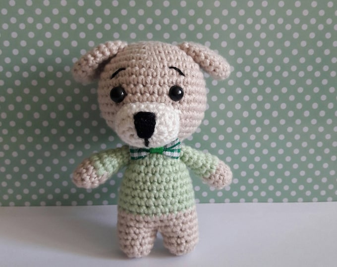 Amigurumi Sweet Puppies,Crochet stuffed dog,Baby toy, Handmade home dog,First Birthday Gift,amigurumi animals,dog plush,Nursery baby gifts