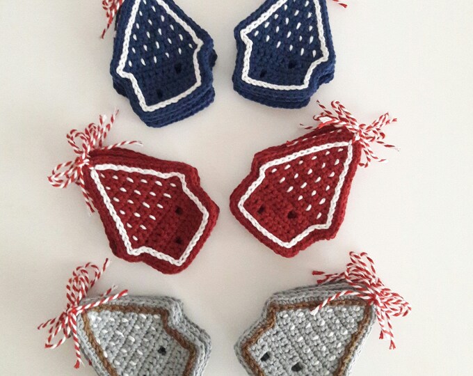 gift wrapping accessories,diy gifts, house ornament,hanging christmas decorations,christmas ornaments,home decorations crochet ornaments