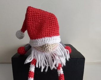 Christmas Gnome Crochet Scandinavian Style Gnome Crochet Elf Amigurumi Scandinavian Gnome Santa gnome gonk elf crochet toy Christmas Tree