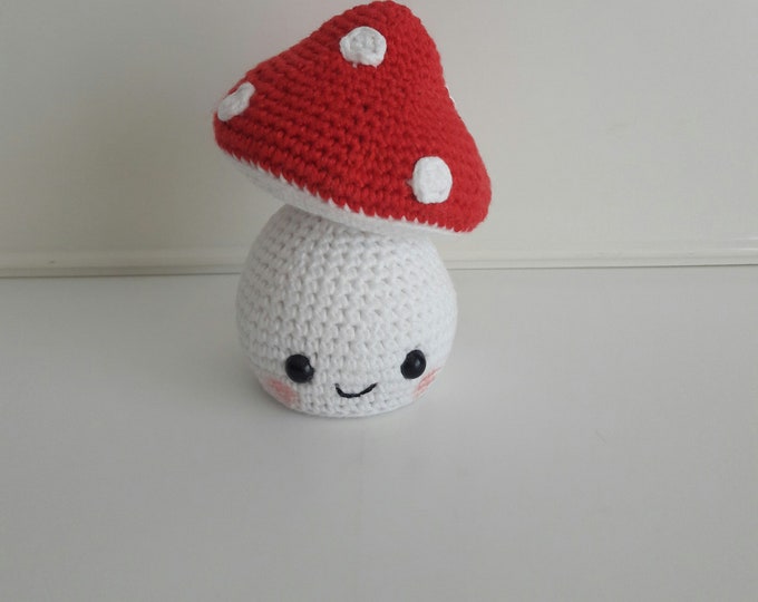 Amigurumi mushroom,toys for kids,Crochet Stuffed Doll,Handmade Toys Gift,Nursery decor,mushroom decor,kids gift,Crochet baby gifts