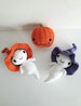 Amigurumi halloween decorations,pumpkin decorations,autumn decorations,Halloween Witch Ghost,pumpkin Table decorations,Halloween gifts 