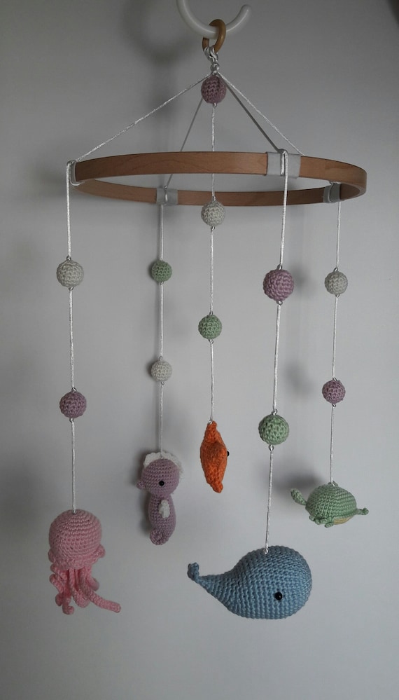 sea animal baby mobile
