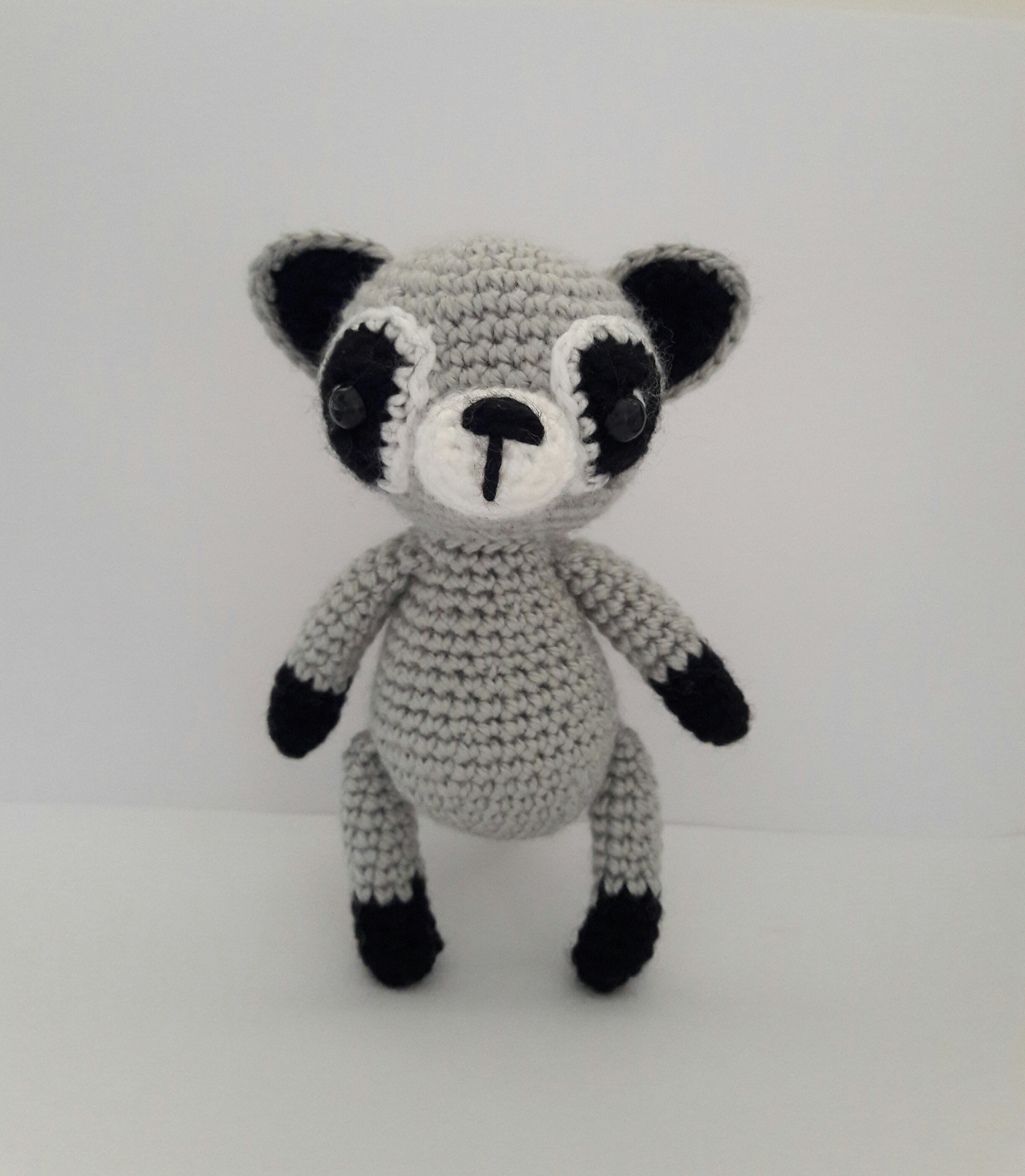 giant stuffed raccoon