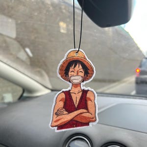Custom Air freshner Luffy Bluey Baccarat Rouge inspired Fragrance Car Wardrobe Pantry Bedroom Pet
