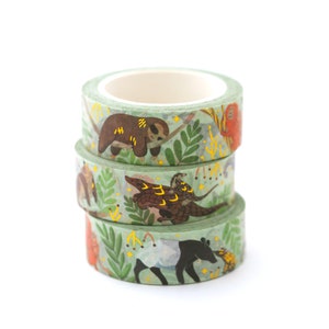 Cinta Washi Selva Tropical (1 rollo)