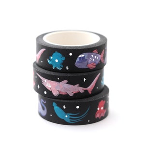 Cinta Washi de aguas profundas (1 rollo)