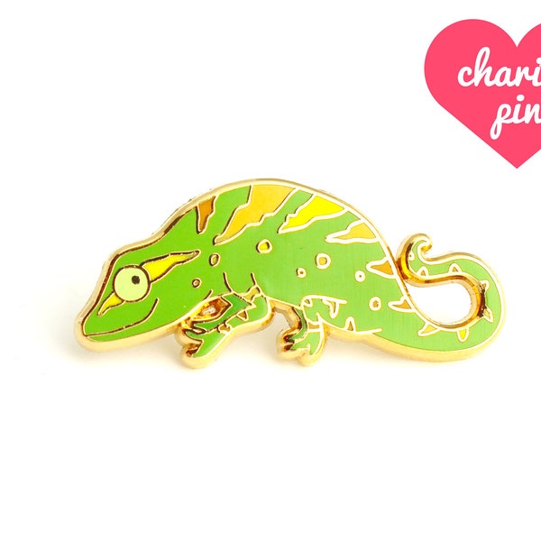 Tarzan Chameleon Enamel Pin (chameleon pin hard enamel pin lapel pin badge jewelry cute reptile jewelry lizard pin cloisonne backpack pins)
