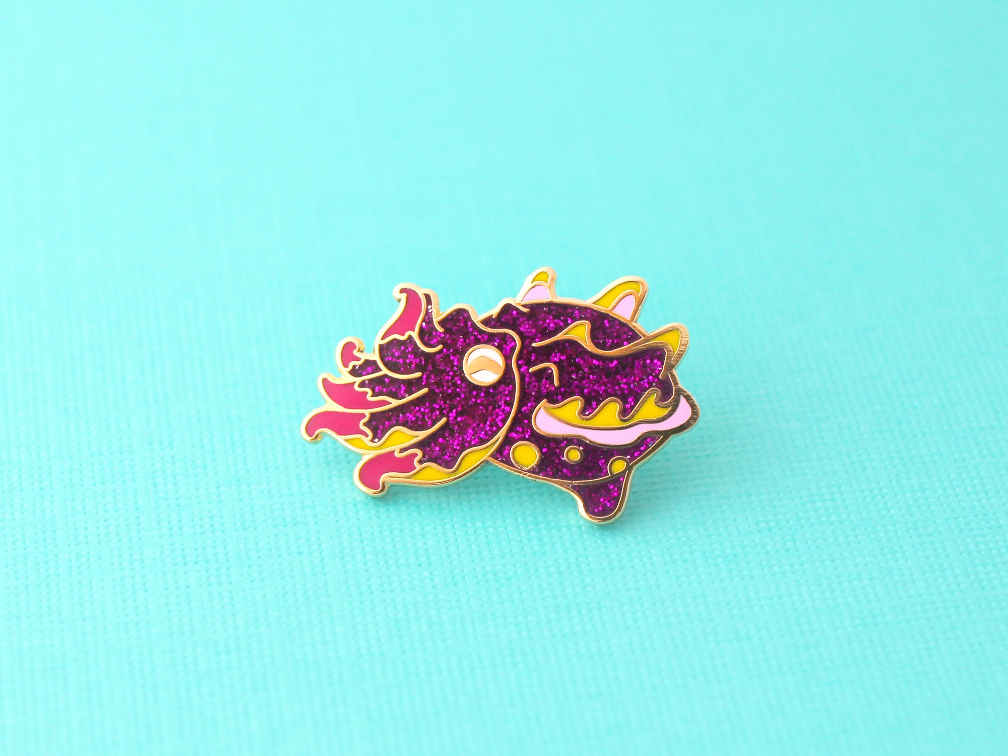 Flamboyant Cuttlefish Pin - Etsy Israel, image size:2000x1500