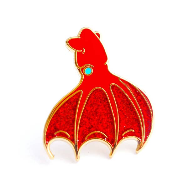 Vampire Squid Pin