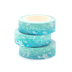 Shark Washi Tape (1 roll)