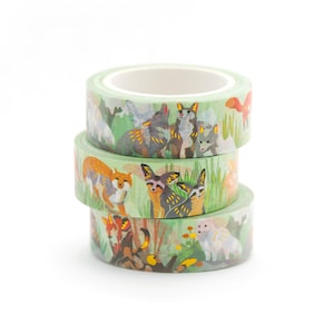 Wild Dog Washi Tape (1 rollo)