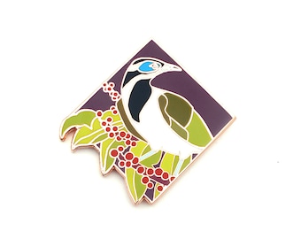 Blue-faced Honeyeater Pin